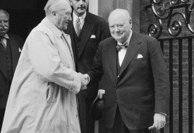 Konrad Adenauer visit to London 1954
